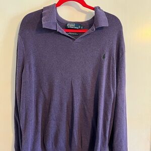 Purple Polo Pullover